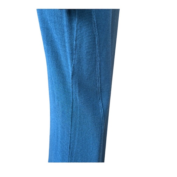 KOKUN blue long sleeve scoop neck cashmere& bamboo sweater, size S, NWOT - Picture 4 of 9